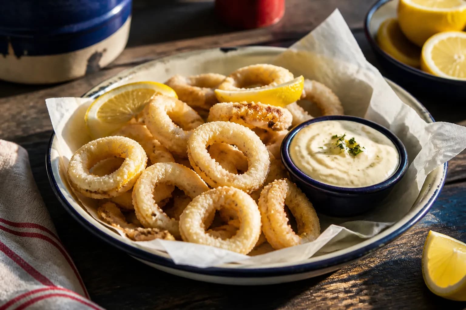 Fried Squid Rings (Calamares)