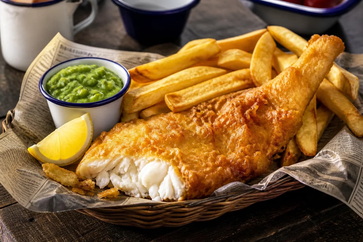 Cod Fish & Chips